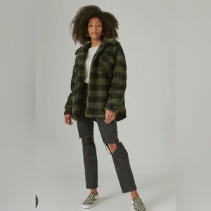 NWOT Lucky Brand Sherpa Jacket, Size M